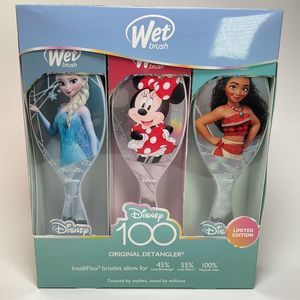 Wet Brush Hair brush Original Detanger Disney 100 Limited Edition